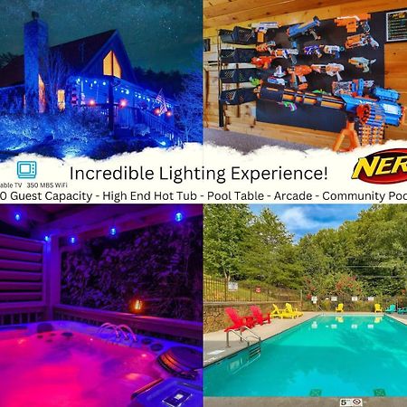 Ryes And Shine Bootlegger'S Cabin! Hot Tub* Pool* Arcade* Billiards *Ev * Pet Friendly Sevierville Zewnętrze zdjęcie
