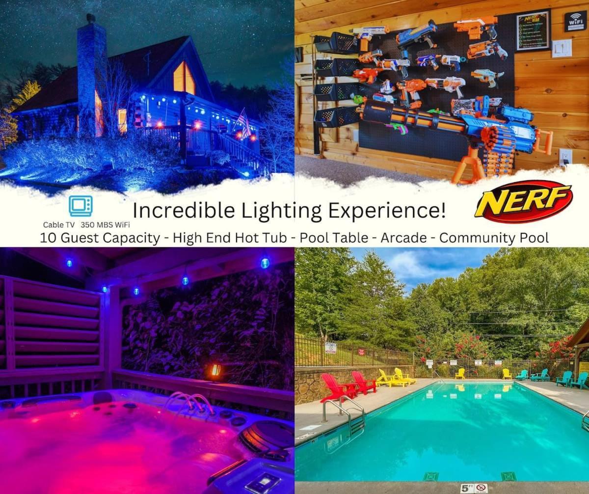 Ryes And Shine Bootlegger'S Cabin! Hot Tub* Pool* Arcade* Billiards *Ev * Pet Friendly Sevierville Zewnętrze zdjęcie