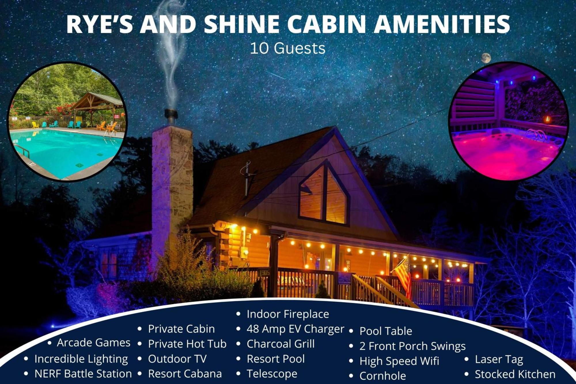 Ryes And Shine Bootlegger'S Cabin! Hot Tub* Pool* Arcade* Billiards *Ev * Pet Friendly Sevierville Zewnętrze zdjęcie